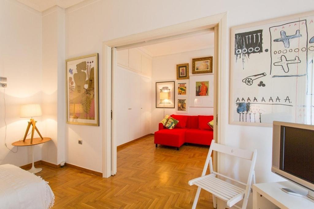 A Cozy Apt In Kolonaki Of Athen Eksteriør billede
