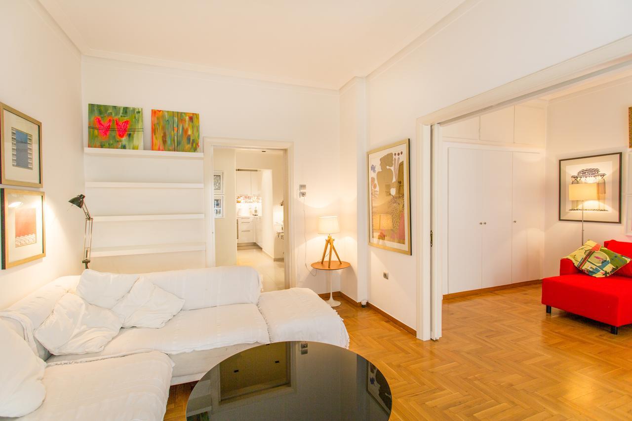 A Cozy Apt In Kolonaki Of Athen Eksteriør billede